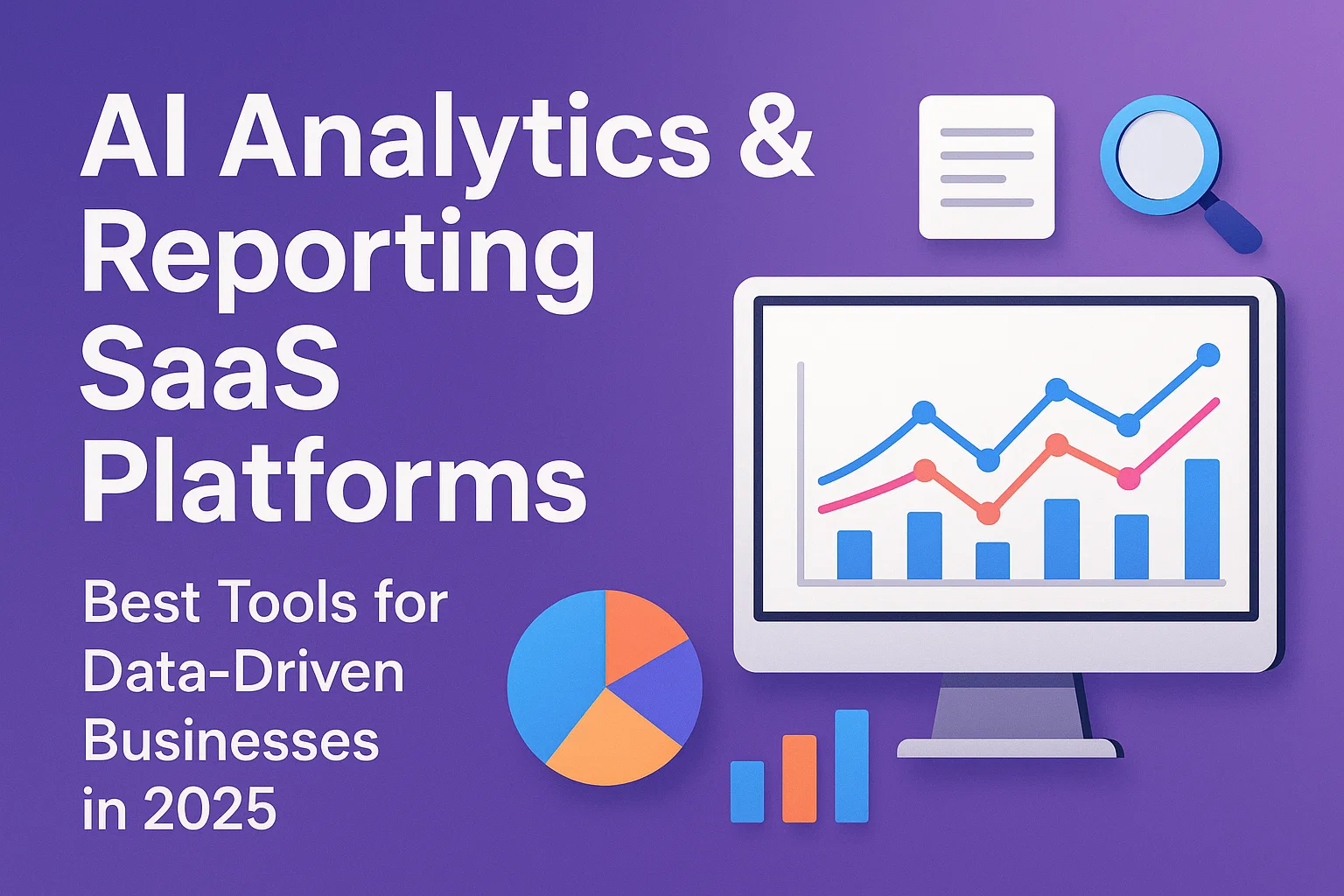 AI Analytics & Reporting SaaS Platforms: Best Tools for Data-Driven Businesses in 2025 Thumbnail