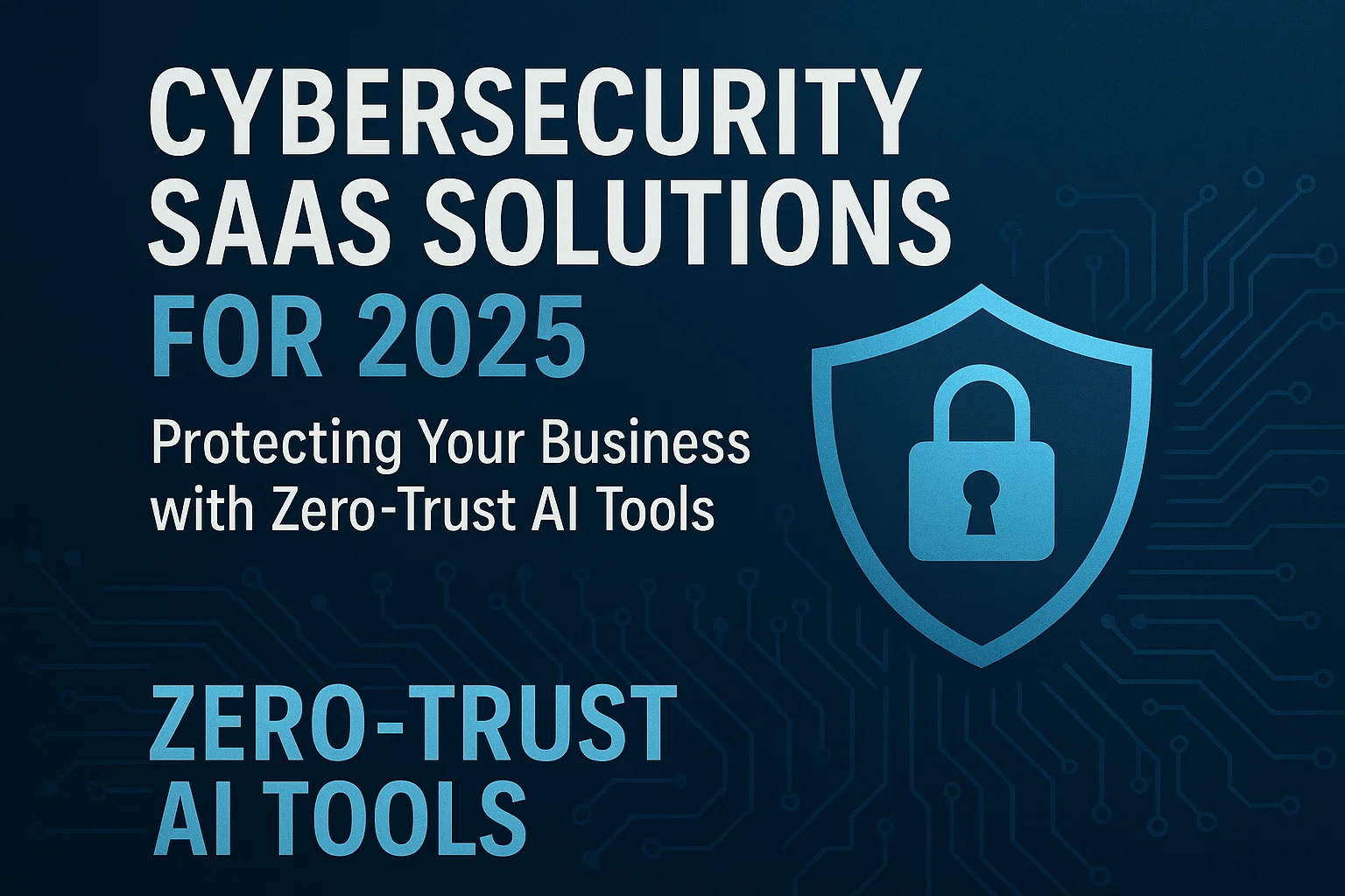 Cybersecurity SaaS Solutions for 2025: Protecting Your Business with Zero-Trust AI Tools Thumbnail